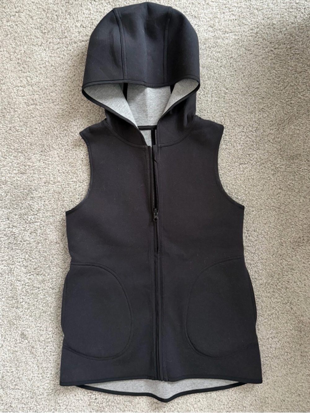 Vintage lululemon athletica Reversible Black & Grey Vest
